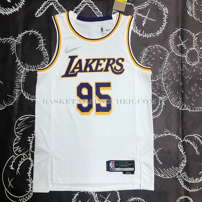 Maillot Los Angeles Lakers Juan Toscano-Anderson NO 95 Association 2021-22 Blanc